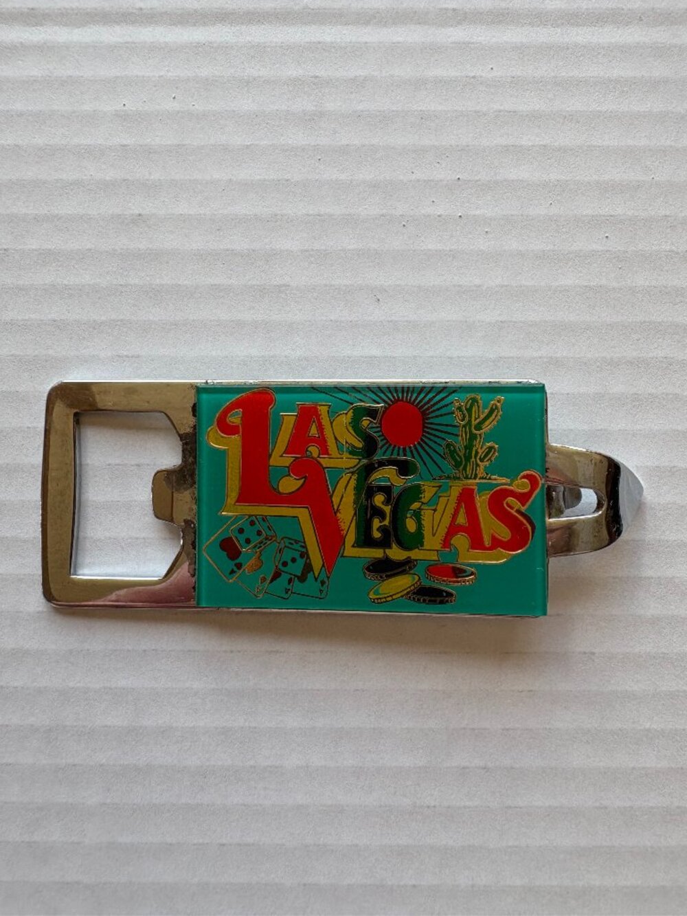 Vintage Las Vegas Souvenir Bottle Opener